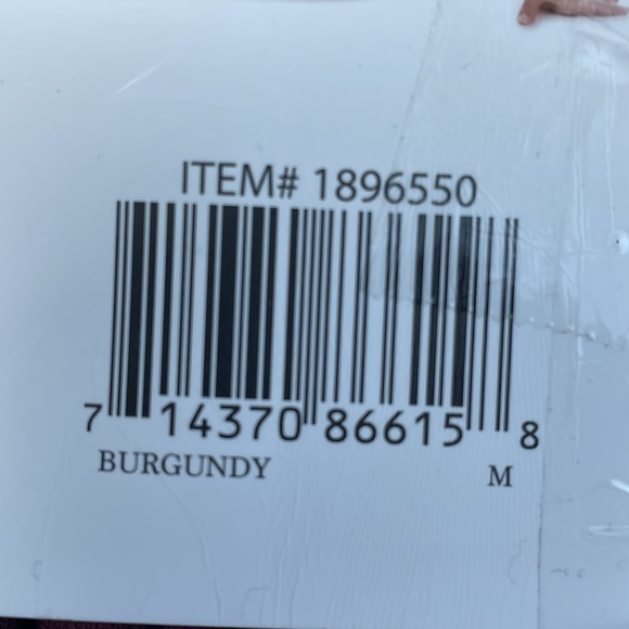 Keith Haring New Women's Size M Pajama Set Burgundy a2083 - Picture 4 of 5